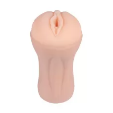 Односторонний мастурбатор-вагина Real Women Dual Layer с двойной структурой телесный 