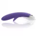 Фиолетовый вибратор Mystim Danny Divido - 27 см фиолетовый 