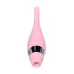 Розовый многофункциональный стимулятор Dahlia - 14 см розовый 