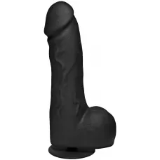 Черный фаллоимитатор-гигант с присоской-плагом The Really Big Dick - 30,5 см черный 