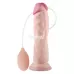 Телесный фаллоимитатор 8.5 Soft Ejaculation Cock - 21,6 см телесный 