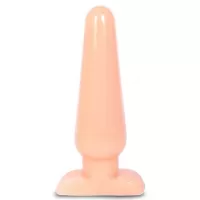 Телесная анальная пробка MEDIUM PLUG - 12 см телесный 