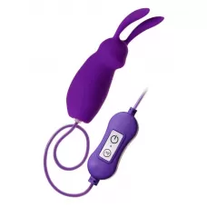Фиолетовое виброяйцо с пультом управления A-Toys Bunny, работающее от USB фиолетовый 