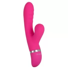Розовый вибратор-кролик Foreplay Frenzy Pucker с функцией вакуума розовый 