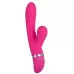 Розовый вибратор-кролик Foreplay Frenzy Pucker с функцией вакуума розовый 