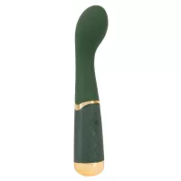 Зеленый стимулятор точки G Luxurious G-Spot Massager - 19,5 см зеленый 