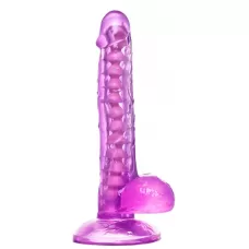 Фиолетовый реалистичный фаллоимитатор Celiam - 20,5 см фиолетовый 