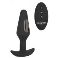 Черная анальная пробка с электростимуляцией Volt Electro-Fury - 12,75 см черный 