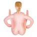 Надувная секс-кукла LILIANA с реалистичной головой и поднятыми ножками телесный 