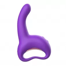 Фиолетовый вибратор для G-стимуляции фиолетовый 