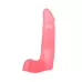 Гелевая насадка для страпона Harness - 19,5 см розовый 