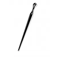 Серебристый уретральный плаг-игла TOYFA Metal - 10 см серебристый 