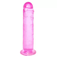 Розовый фаллоимитатор Distortion - 18 см розовый 