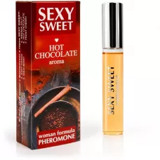 Парфюмированное средство для тела с феромонами Sexy Sweet с ароматом горячего шоколада - 10 мл  