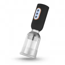 Мастурбатор-помпа с вибрацией CRUIZR Luxury Vibrating Penis Pump черный 