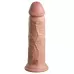 Телесный фаллоимитатор 8  Silicone Dual Density Cock - 22,8 см телесный 