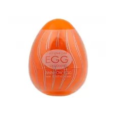 Мастурбатор-яйцо OYO Rainbow Orange прозрачный 