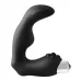 Черный вибромассажер простаты FantASStic Vibrating Prostate Massager - 11,3 см черный 