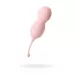 Нежно-розовые вагинальные шарики ZEFYR с пультом ДУ нежно-розовый 