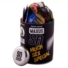 Текстурированные презервативы в кейсе MAXUS So Much Sex - 100 шт  