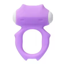Фиолетовое виброкольцо на пенис Zort фиолетовый 
