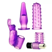 Фиолетовый вибронабор Foreplay Couples Kit фиолетовый 