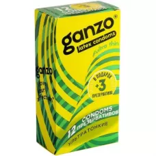 Ультратонкие презервативы Ganzo Ultra thin - 15 шт  