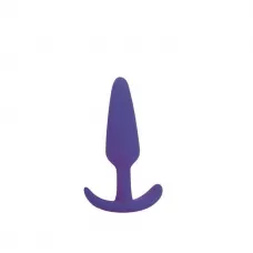 Фиолетовая анальная втулка - 9,5 см фиолетовый 
