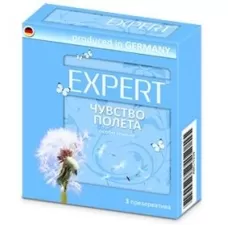 Супертонкие презервативы Expert  Чувство полета  - 3 шт  
