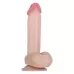 Фаллоимитатор с подвижной кожей Flexskin Poseable Dildo - 19,7 см телесный 