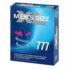 Стимулирующая насадка на пенис MEN SIZE 777  