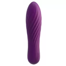 Фиолетовая вибропуля Tulip - 10,6 см фиолетовый 