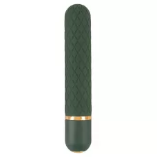 Зеленый мини-вибратор Luxurious Bullet Vibrator - 12,6 см зеленый 