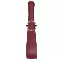 Бордовая шлепалка Belt Flogger - 54 см бордовый 