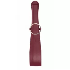Бордовая шлепалка Belt Flogger - 54 см бордовый 