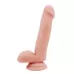 Телесный фаллоимитатор-реалистик Dual Density Dildo - 18 см телесный 