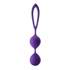 Фиолетовые вагинальные шарики Flirts Kegel Balls фиолетовый 
