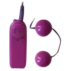 Вагинальные шарики с вибрацией фиолетового цвета фиолетовый 