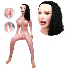 Секс-кукла с вибрацией Виктория телесный 