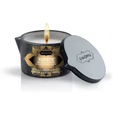 Массажная свеча Ignite Vanilla Sandalwood с ароматом ванили и сандала - 170 гр  