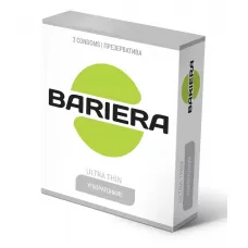 Ультратонкие презервативы Bariera Ultra Thin - 3 шт  