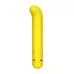 Желтый перезаряжаемый вибратор Flamie - 18,5 см желтый 