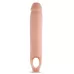 Телесная насадка на пенис 11.5 Inch Cock Sheath Penis Extender - 29,2 см телесный 