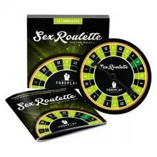 Настольная игра-рулетка Sex Roulette Foreplay разноцветный 