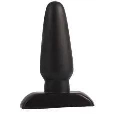 Черная анальная пробка Anal 4.6 Inch Anal Plug - 11,8 см черный 