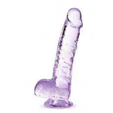 Сиреневый фаллоимитатор 6 Inch Crystalline Dildo - 15,2 см сиреневый 