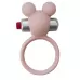 Розовое эрекционное виброколечко Emotions Minnie Light pink розовый 