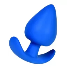 Синяя коническая пробочка из силикона - 11,5 см синий 