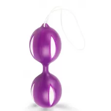 Фиолетовые вагинальные шарики с петелькой фиолетовый 