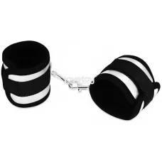 Серебристо-черные наручники Struggle My Handcuff серебристый с черным 
